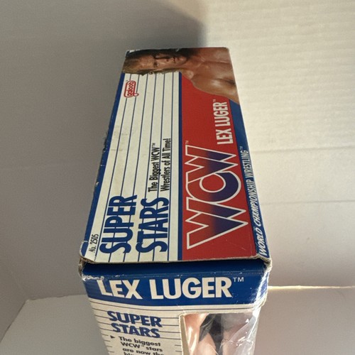 1990 Galoob WCW Wrestling Superstars 14” Lex Luger “The Total Package” - Picture 11 of 18