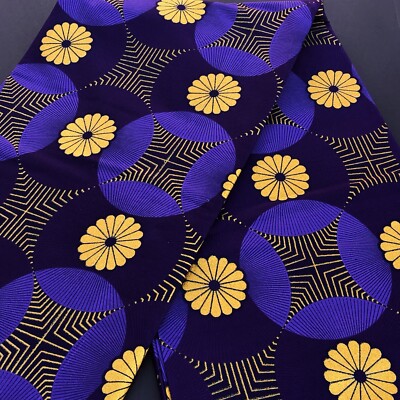 slim fit dress slacks Vanna Women African Print Coat Dress (Navy Blue / Brown), M main image 1