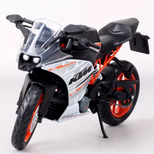 Automaxx 1:12 Scale KTM RC 390 2014 Motorcycle Diecast Model Race Bike Kids Toy - Picture 9 of 15