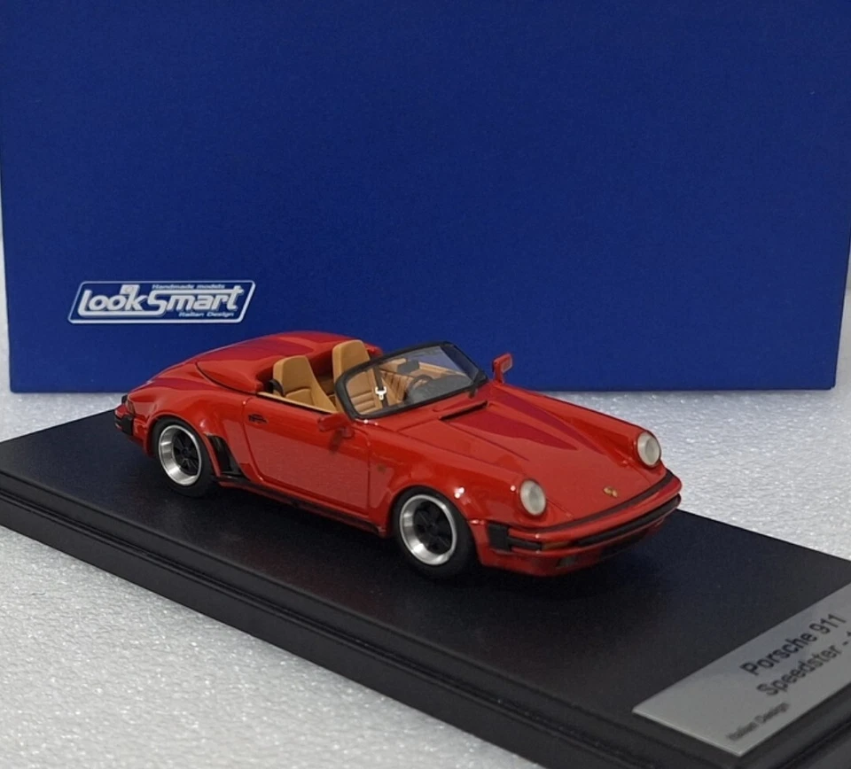 Porsche 911 Speedster 1989 Red 1:43 Look Smart LS152SE (45/50 PCS) SUPER RARE! - Image 4 of 4