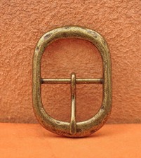 Men Vintage Brass Classic Pin Prong DIY Metal Belt Buckle Fits 31MM Straps