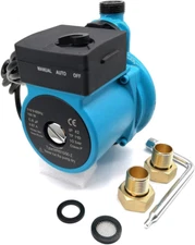 115V/100W Hot Water Automatic Pressure Booster Pump 3/4" Outlet Booster System R