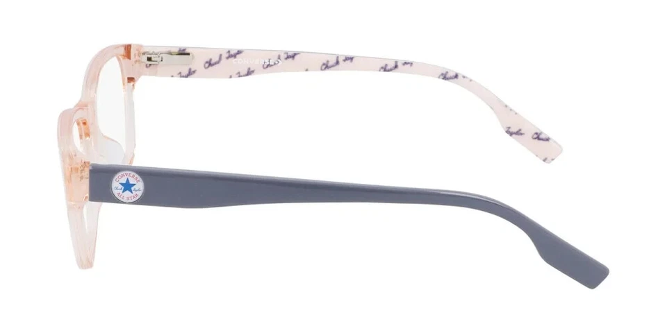 Armação de óculos Converse CV5020Y 684 rosa claro quadrado plástico 50-16-135 - Imagem 2 de 2