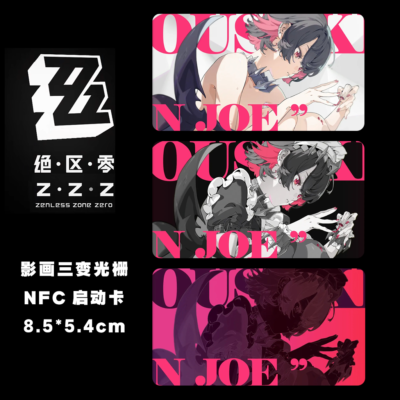 Zenless Zone Zero Three-variable Grating Cards Original Ellen Joe