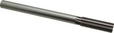 Made in USA 0.876" HSS 8 Flute Chucking Reamer Straight Flute, Straight Shank...