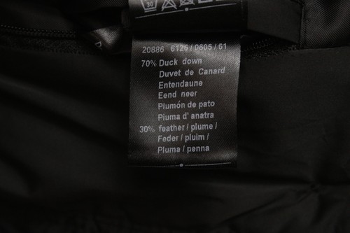 Fuchs Schmitt Daune Giacca Donna UK 12 Giù Imbottito Foderato Nero Zip Tessuta - Foto 13 di 15
