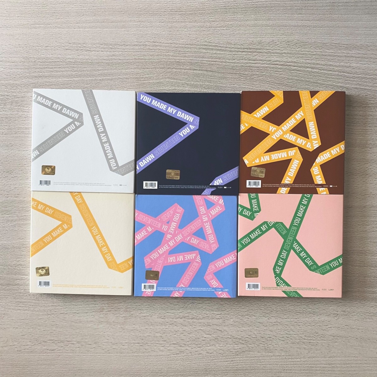 SEVENTEEN Album Set of 13 Teen Age YMMD Boys Be Love Letter SEVENTEEN Album Set of 13 Teen Age YMMD Boys Be Love Letter