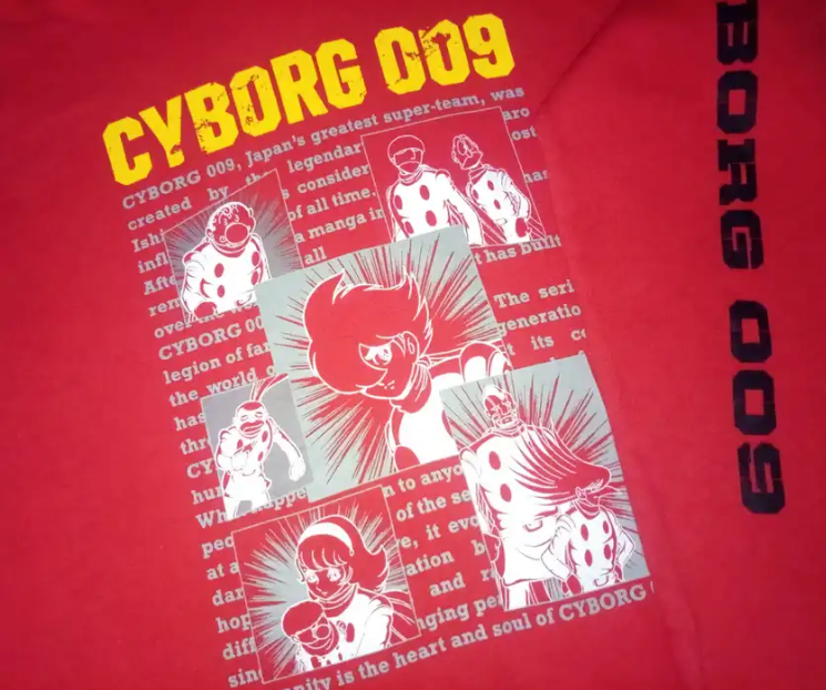 Cyborg 009 sweater hoodie anime manga comic AsTro Boy Shotaro
