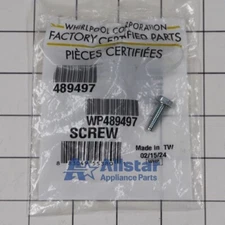 Whirlpool Refrigerator Freezer Screw WP489497