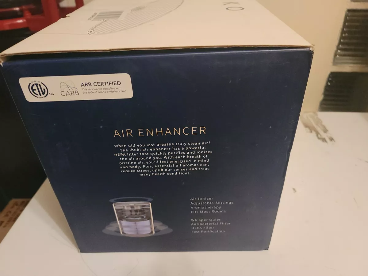 Miko ibuki hepa air 2024 purifier & essential oil diffuser