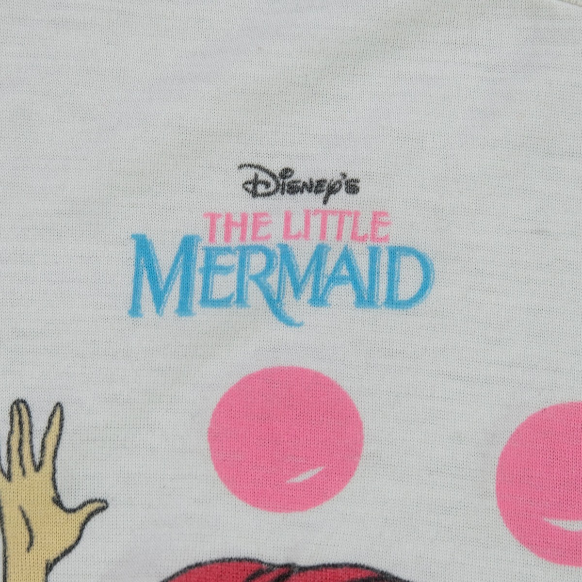 Rare Vintage DISNEY'S The Little Mermaid 1989 All Over Print Rare Vintage DISNEY'S The Little Mermaid 1989 All Over Print
