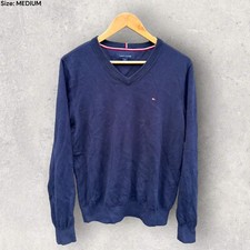 TOMMY Hilfiger navy blue pullover Jumper Size Medium