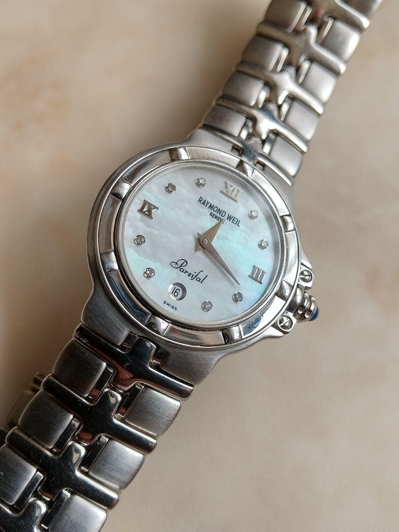 Raymond Weil Parsifal Quartz 26mm MOP Dial Ladies Watch Swiss Made