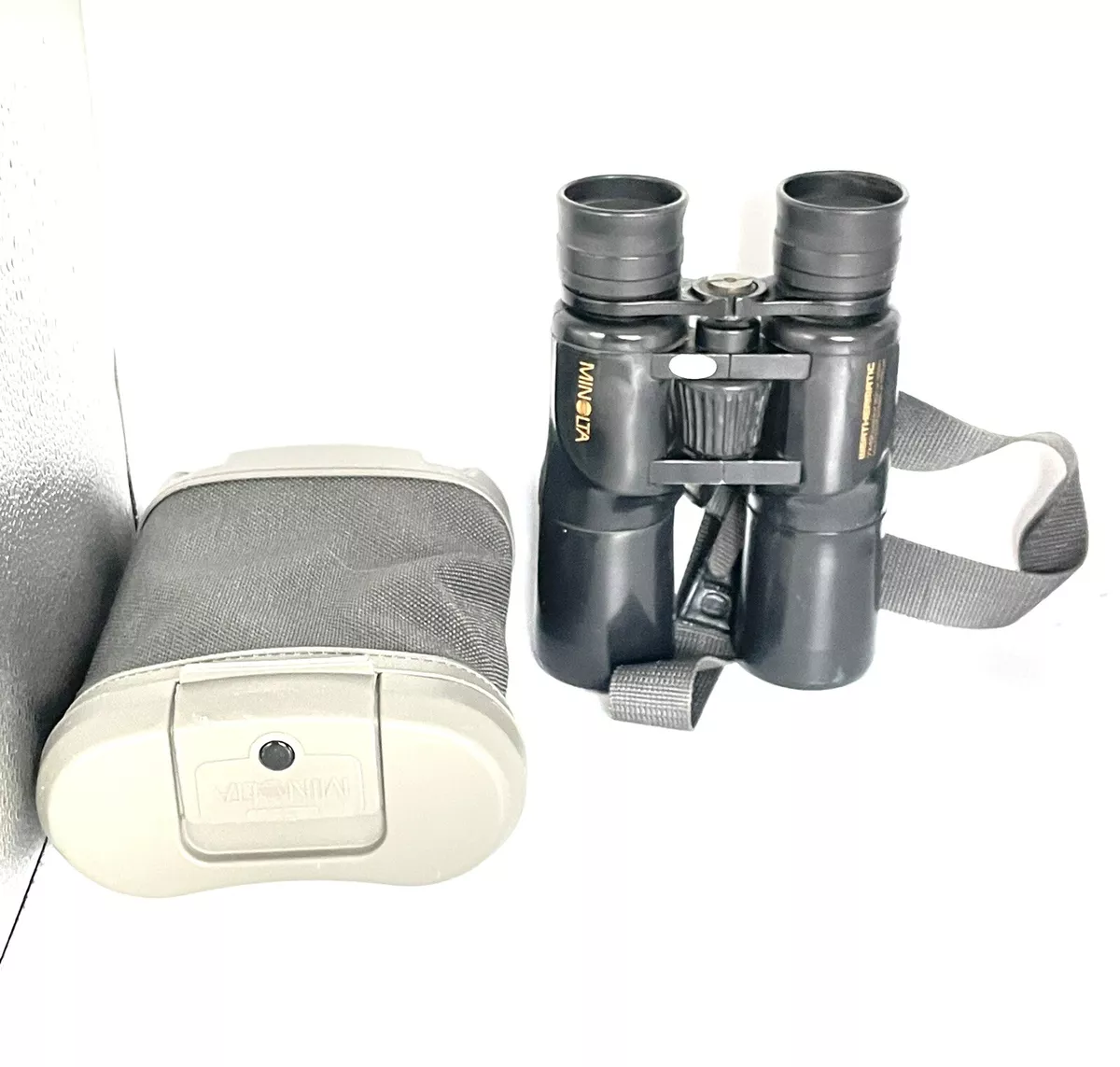 MINOLTA Weathermatic 7 X 42 BINOCULARS w Case