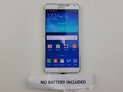 Samsung Galaxy Note 3 (SM-N900P) 32GB - White (Sprint) Smartphone - J9345