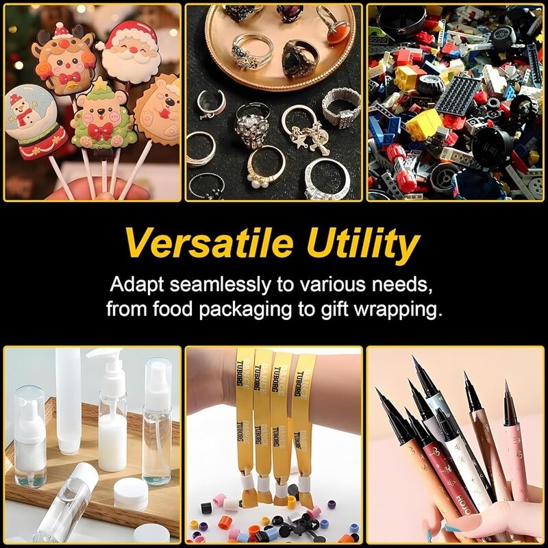 120 Pcs Clear Cellophane Bags Self Seal Cello Bags Cookies Treats Party Favors