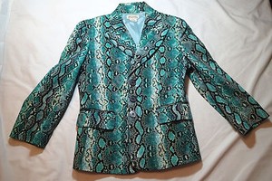 michael kors teal jacket