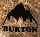Burton Sticker - Ski Snowboard Freestyle X Games Montain Sports Powder Skiing
