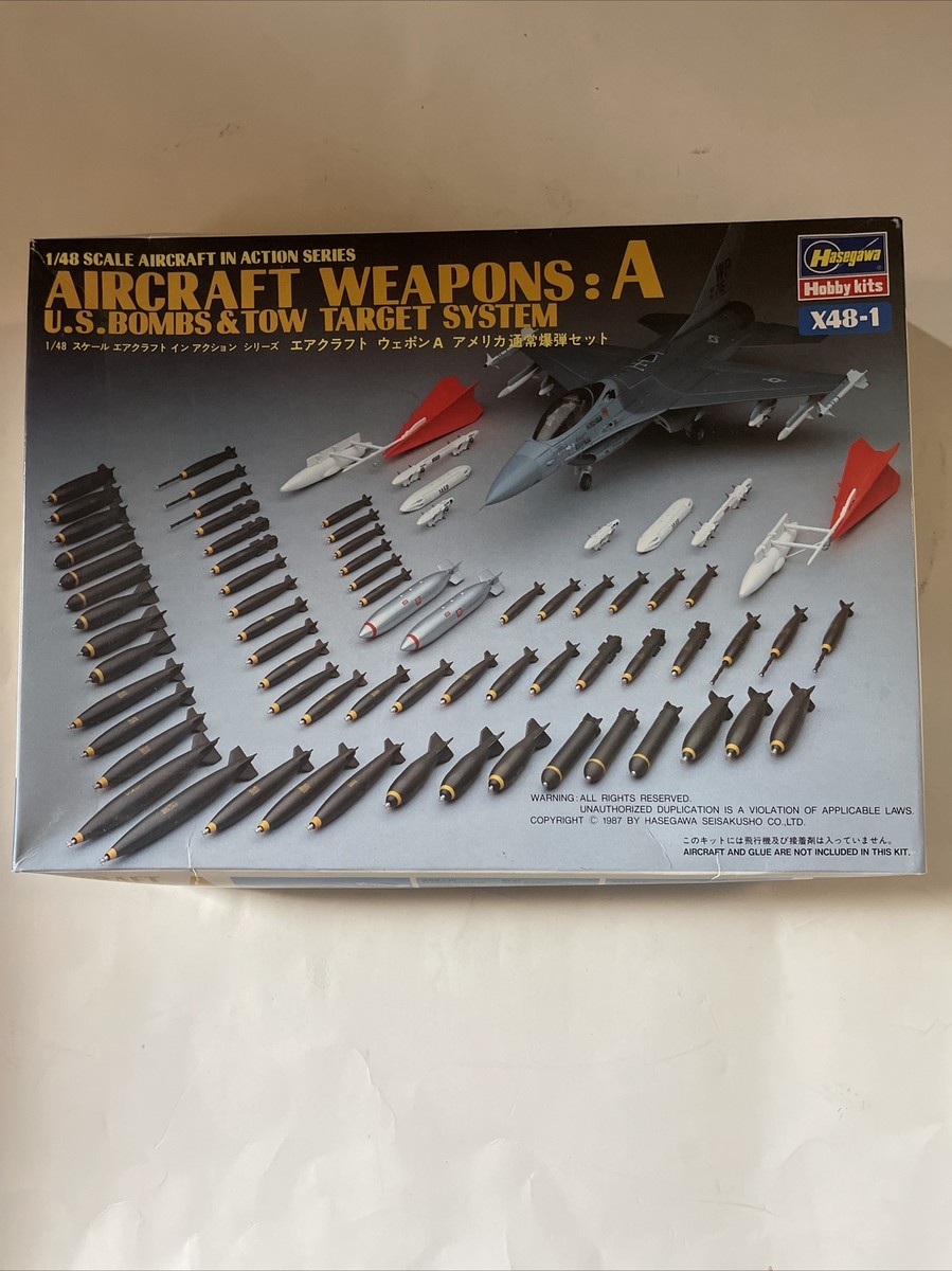 セガアーカイブス　from USA Ha Sega Wa 1/48 US Air Force Aircraft Weapon A Plastic model X48-1