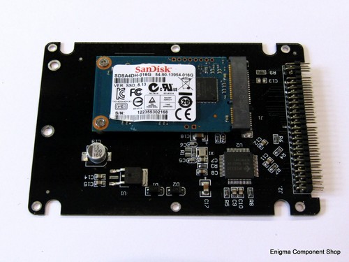 mSATA to 2.5" 44 PIN IDE/PATA SSD HDD Converter Adapter- UK Seller-Fast Dispatch - 第 4/16 張圖片