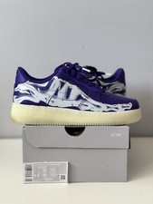 Size 7 - Nike Air Force 1 Low Purple Skeleton for sale online | eBay