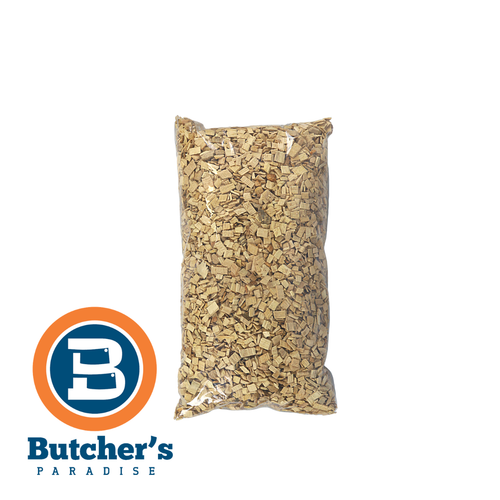 Butchers Goldspan Beech Wood Smoking Chips Germany Coarse 1kg - Picture 2 of 2