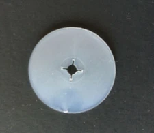 (1000 Pack) Pegboard or Slatwall Peg Hook Product Stopper Retainer. 1" Nylon USA