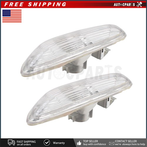 For BMW E60 E82 E83 E90 E92 E46 LED Side Marker Turn Signal Lights Dynamic Amber - Picture 3 of 7