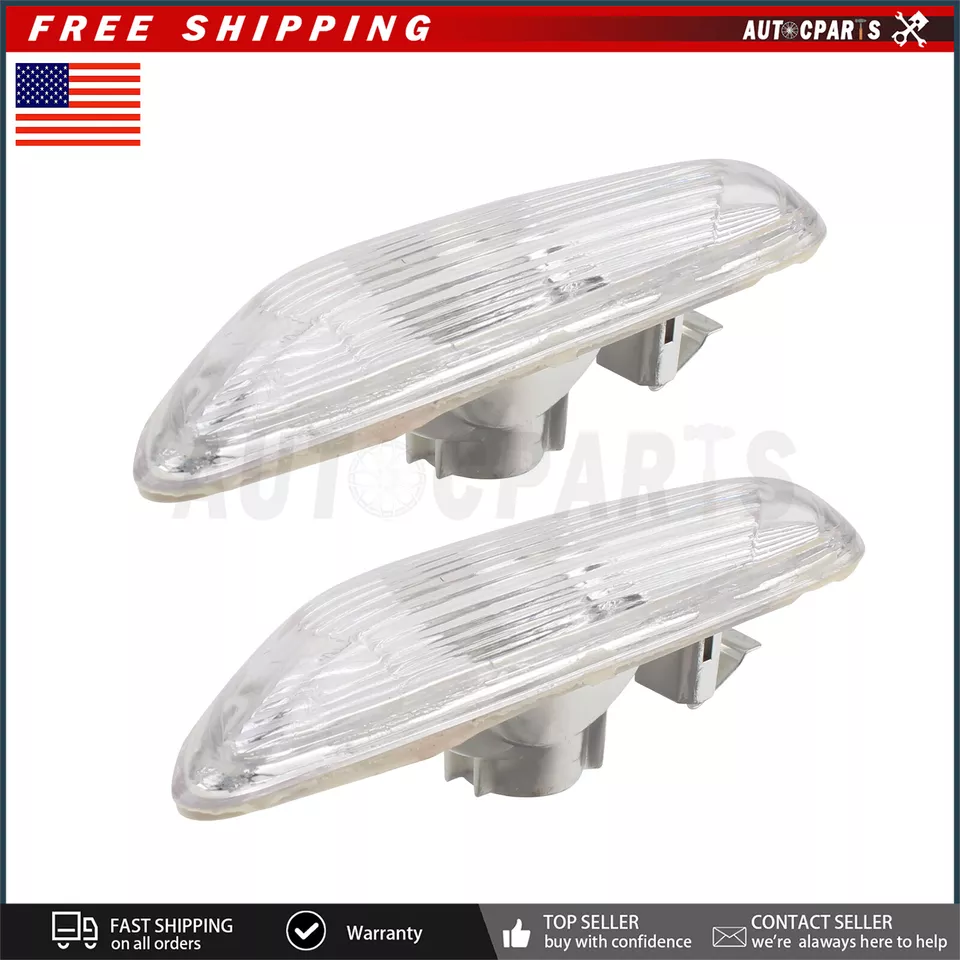 Luces LED de señal de giro de marcador lateral ámbar dinámico para BMW E60 E82 E83 E90 E92 E46 Foto 3 de 4