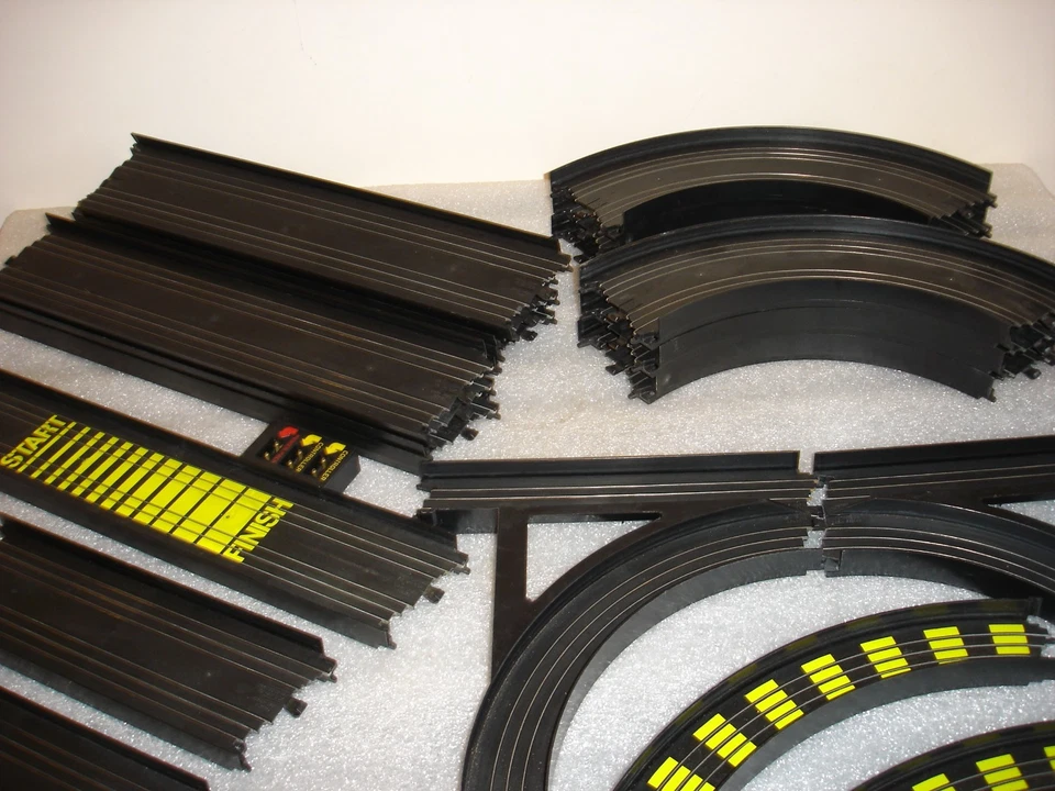 Juego de carreras vintage Tyco Double Danger Command Control sin ranuras Foto 4 de 4