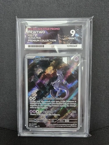 Pokémon TCG Mewtwo SVP052 Black Star Promo Ace 9