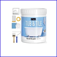Versatile Surface Refinishing Kit: Water-Based Paint for Tub, Sink & Countertops