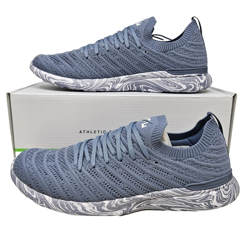 APL Men’s Techloom Wave Size 10 Slate/White/Marble Running Shoe ...