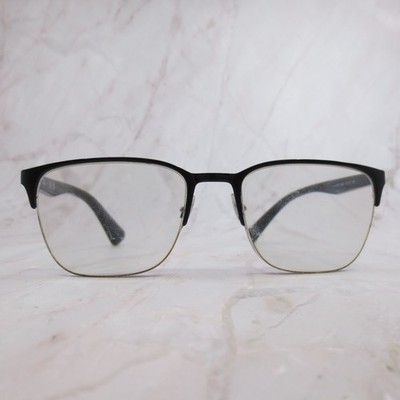 Ray-Ban RB 6428 2995 Black Semi-Rimless Rectangular Eyeglasses Frames 54-19-145