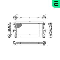 MotorküHler WasserküHler ERA 673126 FüR Fiat Ducato Bus 130 Multijet 4X4 140 150