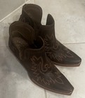 ARIAT $595 Dixon Brown Embroidered Cowboy Western Boots 8.5 39 New W/tags — photo 3