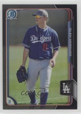 2015 Bowman Chrome Prospects Asia Exclusive Black Refractor Alex Verdugo 0o6v