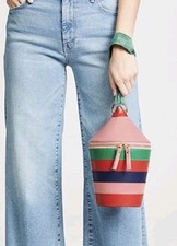 STAUD MINNOW MULTICOLOR LEATHER WRISTLET BUCK...