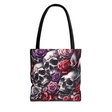 Gorgeous Skulls and Roses Speak See Hear No  