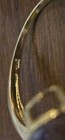 10K China: Yellow Gold Pear shaped Amethyst 8.5mmx13mm Ring Size 8.25 — photo 6