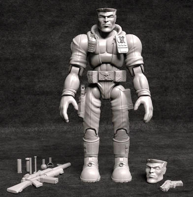 Figurine articulée Chip Hazard – Small Soldiers | Échelle 1/1 - Impression 3D - Photo 1/4