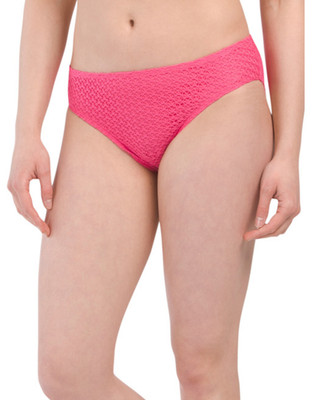 NWT SPLENDID Scoop Retro Pink Bikini Bottoms Medium