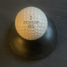 Dunlop 65 White Practice/Range Golf Ball - Golf - 1 Ball - Driving Range