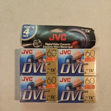 Jvc Mdv60Du4 Mini Digital Video Cassette 4-Pk New/sealed