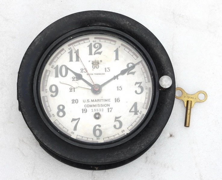 Seth Thomas Antique Maritime Clocks for sale | eBay