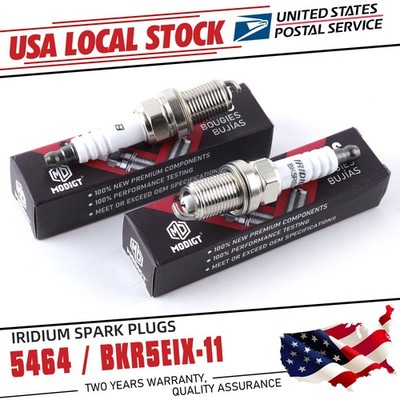 6Pcs BKR5EIX-11 5464 Double IRIDIUM Spark Plugs For Toyota Mitsubishi Mazda NEW