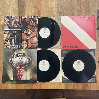 NM Van Halen Diver Down Fair Warning 5150 1st PRESSINGS