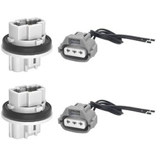2PCS Front Turn Signal Light Bulb Socket  Connector Plug Harness - Replace  