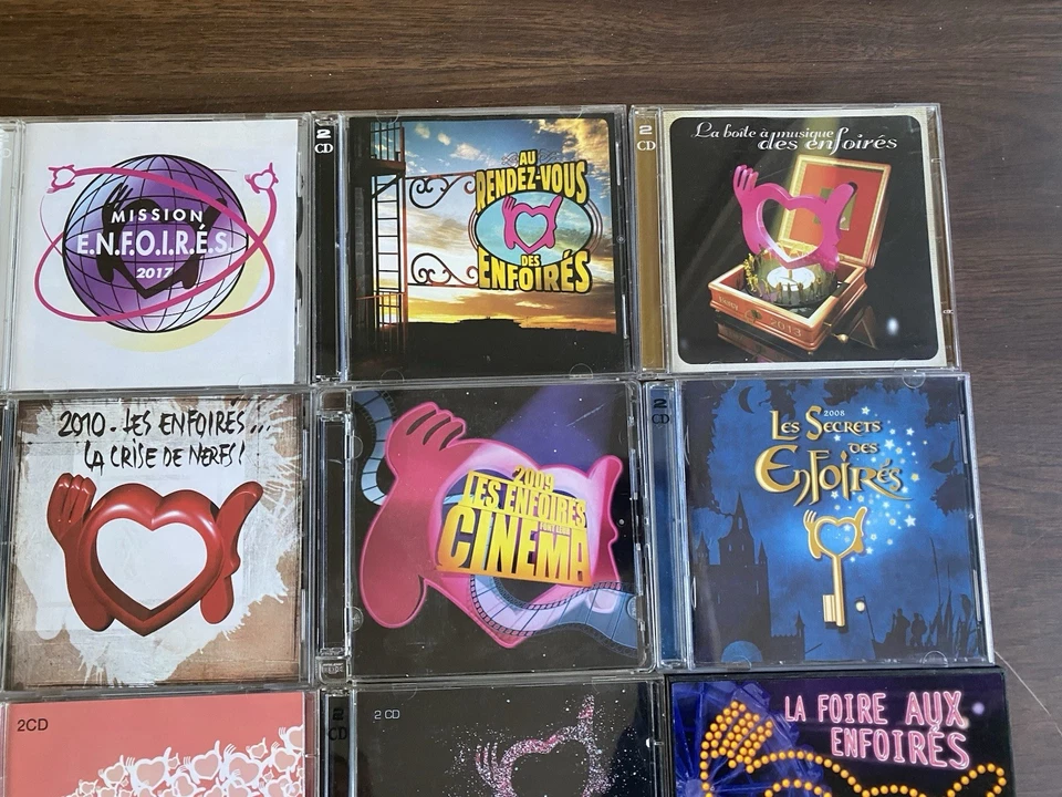 Lot de 17 CD Les Enfoirés - Image 3 of 4