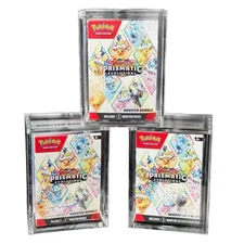 Pokemon Magnetic Booster Bundle Acrylic Case! UV Protective Pokemon Display! 5mm